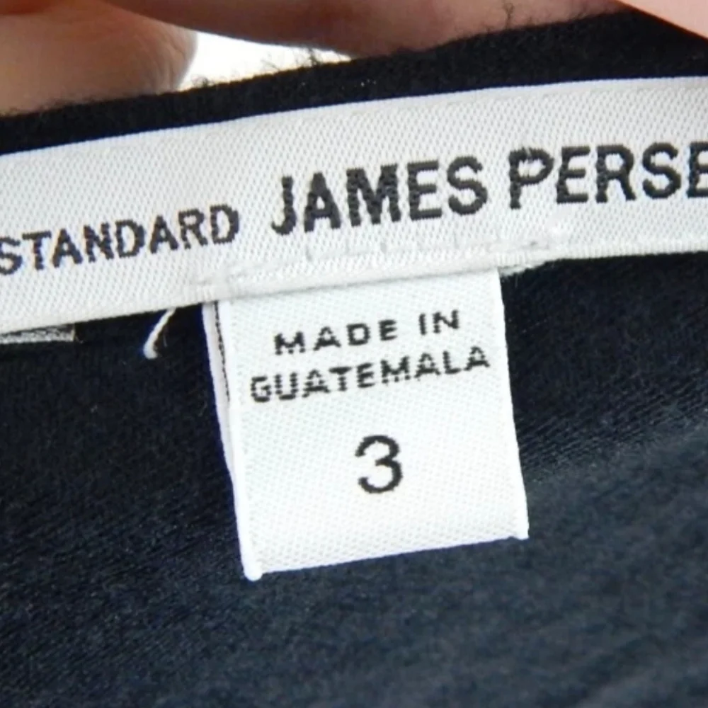 Standard James Perse Ruched V-Neck Dress - Picture 3 of 4